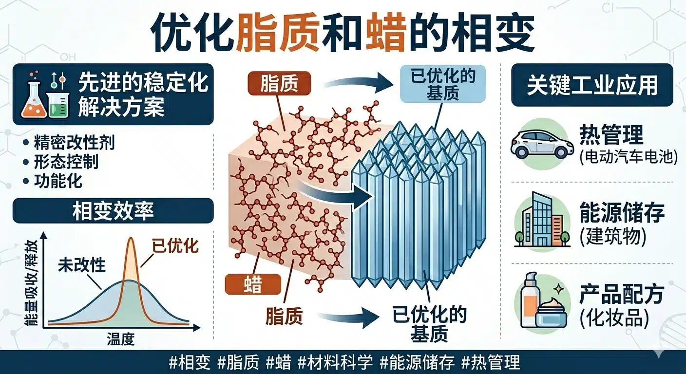 掌握相变：脂类与蜡质物料的先进解决方案