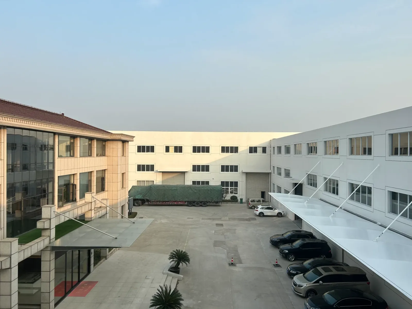 迅驰干燥常州制造基地全景航拍