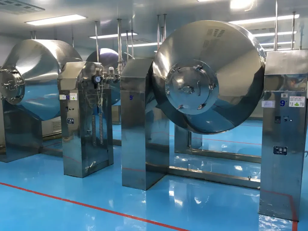 双锥回转真空干燥机，作为锥形螺旋干燥机的回转容器式替代方案