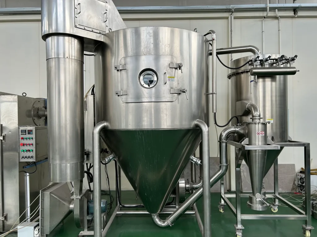 用于客户物料试验并记录干燥参数的中试离心喷雾干燥机